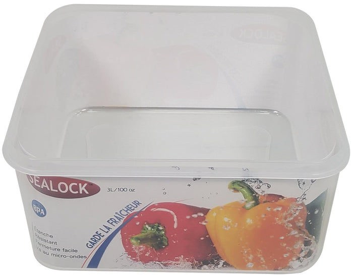 Pougine - 3L Sealed Glass Storage Jar - 6526-3L