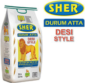 Sher - Durum Flour - Desi Style Atta Sher - Durum Flour - Desi Style Atta