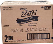 Kellogg's - Zesty Crackers - Unsalted - 72046 Kellogg's - Zesty Crackers - Unsalted - 72046