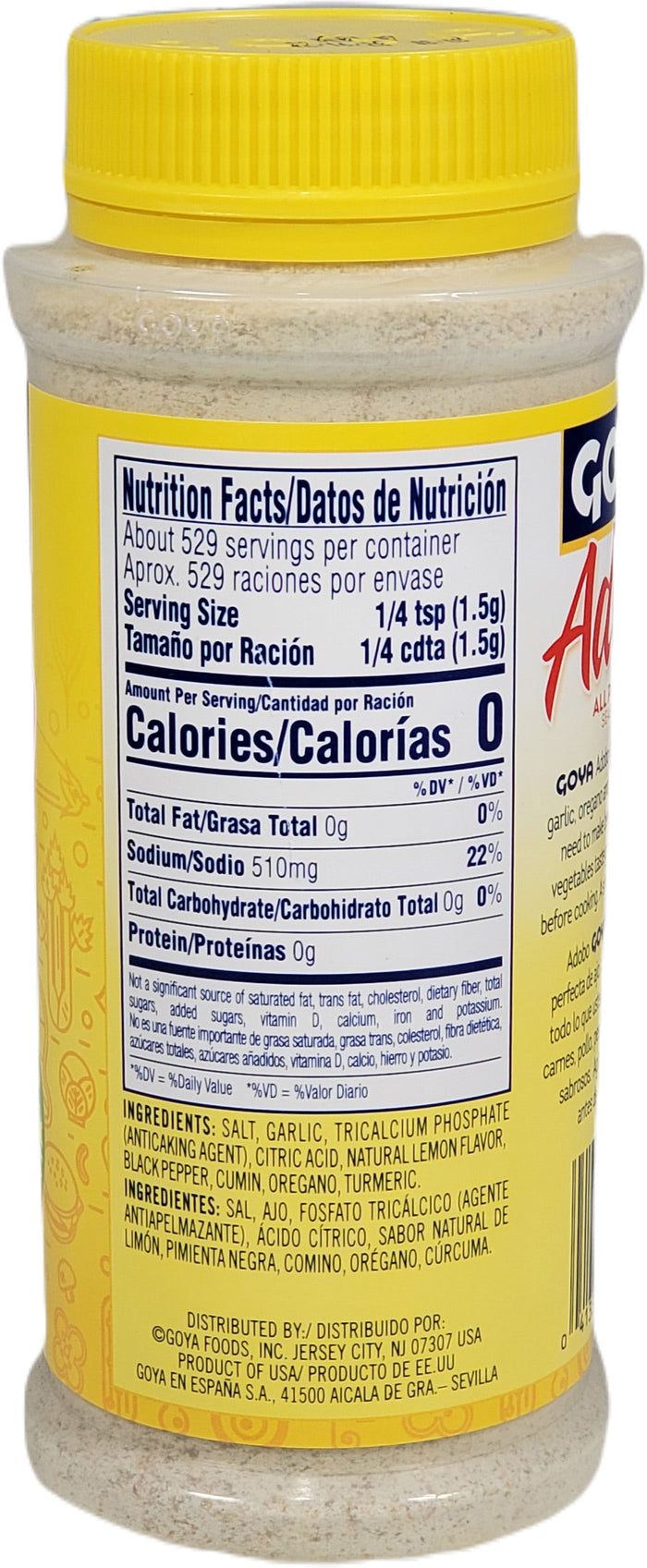 Goya - Adobo Seasoning with Lemon & pepper