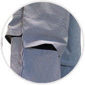 Spirito - Chef Pant W/ Vent Classic Fit XS-XL - Black/White - BG21906 Spirito - Chef Pant W/ Vent Classic Fit XS-XL - Black/White - BG21906