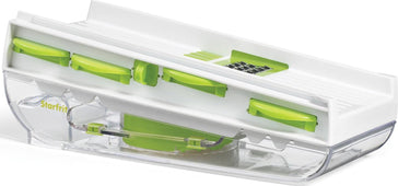 Starfrit - Mandoline Slicer - 5 Blades - Green/White Starfrit - Mandoline Slicer - 5 Blades - Green/White