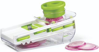 Starfrit - Mandoline Slicer - 5 Blades - Green/White Starfrit - Mandoline Slicer - 5 Blades - Green/White