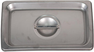 Steam Pan - SS 25GA - 1/4 - Cover Solid Steam Pan - SS 25GA - 1/4 - Cover Solid