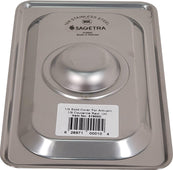 Steam Pan - SS 25GA - 1/9 - Cover Solid Steam Pan - SS 25GA - 1/9 - Cover Solid