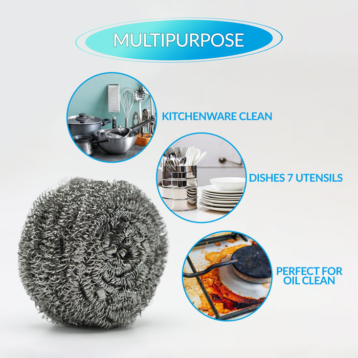 Pro-Kitchen - 50g Steel Wool Scrubber - DH-A2-18