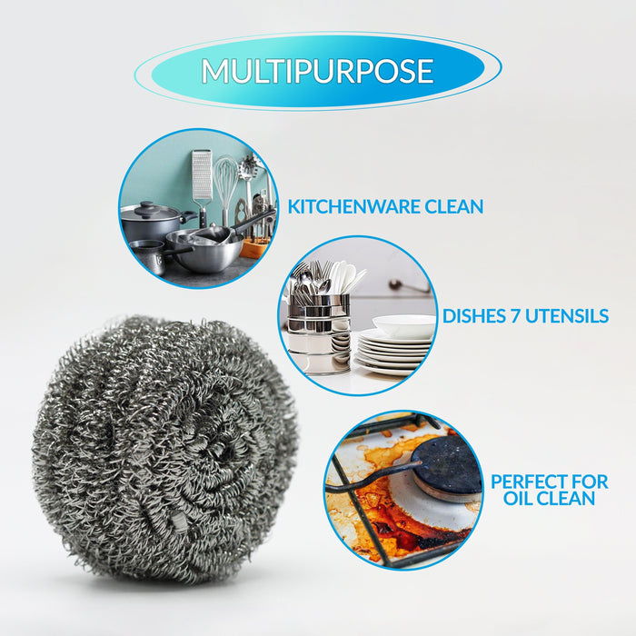 Pro-Kitchen - 50g Steel Wool Scrubber - DH-A2-18