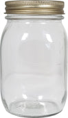 Mason / Canning Jar w/Lid - 16oz/473ml Mason / Canning Jar w/Lid - 16oz/473ml