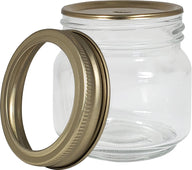 Mason / Canning Jar w/Lid - 8oz/236ml Mason / Canning Jar w/Lid - 8oz/236ml