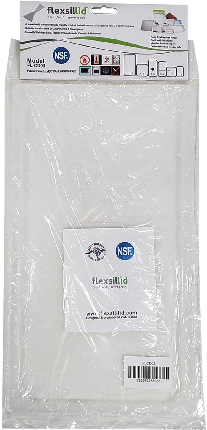 Flexsil Food Pan Lid - 1/3 Size