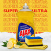Ajax Ultra - Dishwash Liquid – Lemon