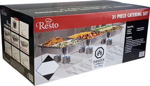 Resto - Disposable Chafing / Buffet Serving Kit Resto - Disposable Chafing / Buffet Serving Kit