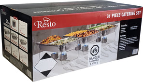 Resto - Disposable Chafing / Buffet Serving Kit Resto - Disposable Chafing / Buffet Serving Kit