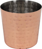 PK - 84363 - 13.5oz French Fry Cup - SS - Hammered Copper Finish w/Handle PK - 84363 - 13.5oz French Fry Cup - SS - Hammered Copper Finish w/Handle
