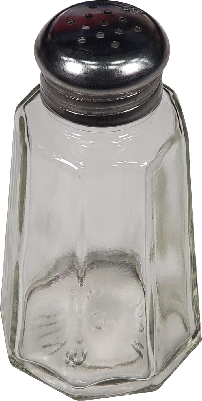 Salt & Pepper Glass Shakers 2oz
