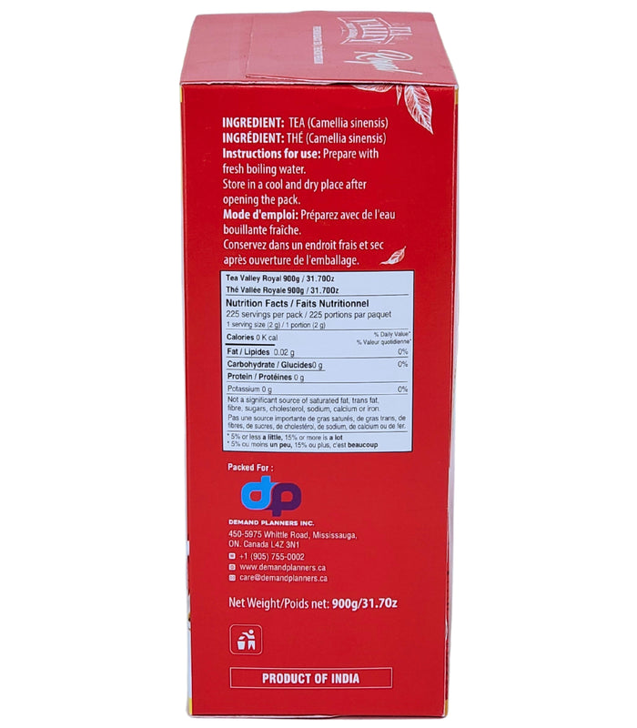 CLR - Tea Valley - Tea - Loose - 900g