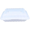 Eco-Craze MFPP Clamshell Container 9x9x2.6