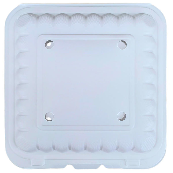 Eco-Craze MFPP Clamshell Container 9x9x2.6