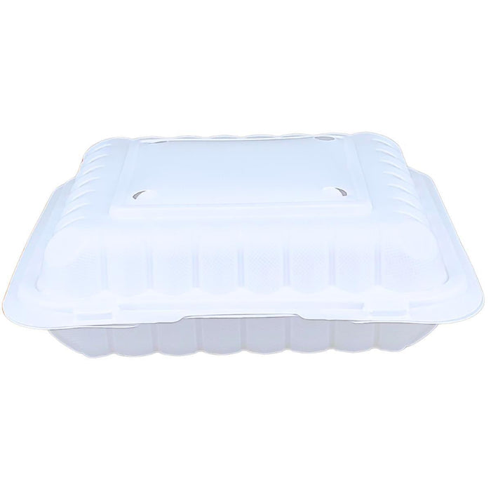 Eco-Craze MFPP Clamshell Container 9x9x2.6