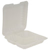 Eco-Craze MFPP Clamshell Container 9x9x2.6