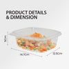 Genpak - Hinged Deli Container - Clear - 12oz - AD12