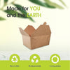 Eco-Craze - #9 Kraft Paper Fold Box - PFB09-K