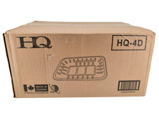 HQ4D - Clear Plastic Meat Tray - #4D HQ4D - Clear Plastic Meat Tray - #4D