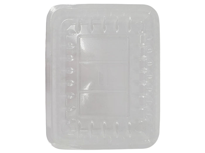HQ4D - Clear Plastic Meat Tray - #4D