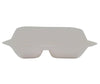 Eco-Craze - Bagasse Clamshell Container - 9X6 - 2 Comp