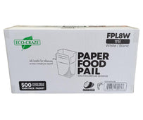 Eco-Craze - #8 Food Pail - FPL8W Eco-Craze - #8 Food Pail - FPL8W