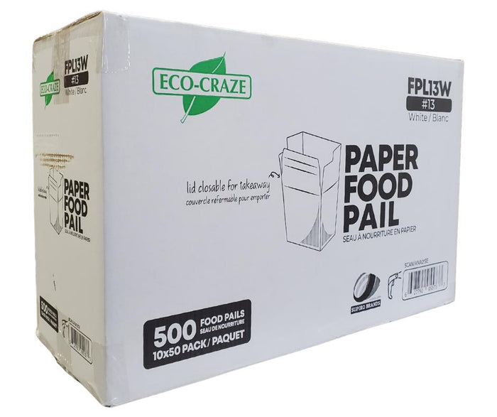 Eco-Craze - #13 Food Pail - FPL13W