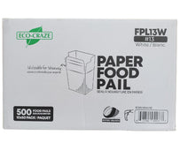 Eco-Craze - #13 Food Pail - FPL13W Eco-Craze - #13 Food Pail - FPL13W