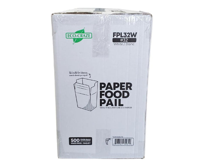 Eco-Craze - #32 Food Pail - FPL32W