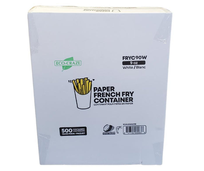 Eco-Craze - 9oz French Fry Container