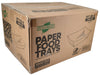 Eco-Craze PFT100-K #100 1 lb Kraft Paper Food Tray