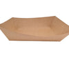 Eco-Craze PFT500-K #500 5 lb Kraft Paper Food Tray
