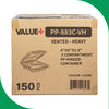 Value+ - PP-883C-VH Premium Food Container 8x8x2.9