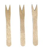 Eco-Craze - Wooden Fruit/Chip Fork - 85mm Eco-Craze - Wooden Fruit/Chip Fork - 85mm