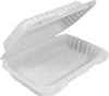Eco-Craze - MFPP Clamshell Container - 9x6x2.6 - Double Lock - Vented - White
