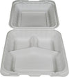 Eco-Craze MFPP Clamshell Container 8x8x2.6