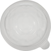 Morning Dew - Plastic Lids for 8 oz Paper Soup Container - 8L Morning Dew - Plastic Lids for 8 oz Paper Soup Container - 8L