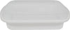 Rhino - Heavy 24oz Rectangular Combo Container - White