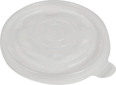 CLR - Eco-Craze - PLA 12-32oz Soup Paper Cup Lid CLR - Eco-Craze - PLA 12-32oz Soup Paper Cup Lid