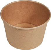 Eco-Craze - 4oz Paper Soup Bowl - Kraft Eco-Craze - 4oz Paper Soup Bowl - Kraft