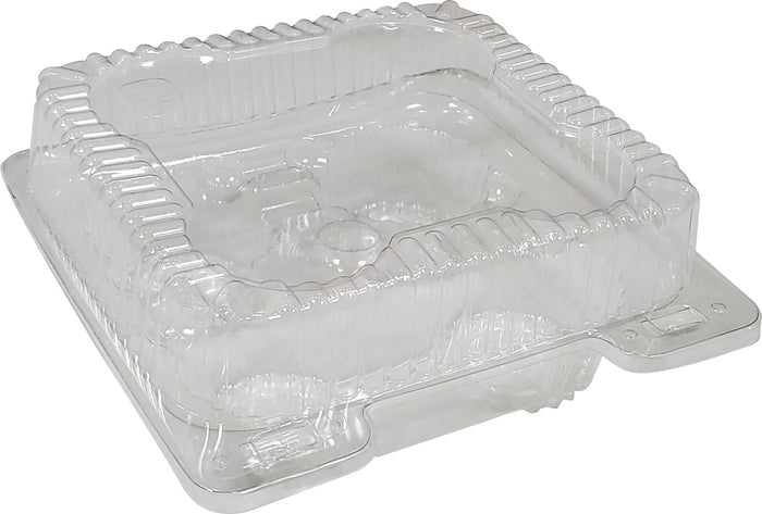 Value+ - 6oz Clear Hinged Deli Container - PET - BD06
