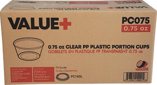 Value+ - 0.75oz PP Portion Cup Value+ - 0.75oz PP Portion Cup
