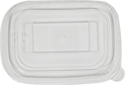 Eco-Craze - PET Rectangular Lid - fits 500/750/1000ml Paper Container - SRL-500 Eco-Craze - PET Rectangular Lid - fits 500/750/1000ml Paper Container - SRL-500