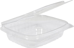 Value+ - 8oz Clear Hinged Deli Container - PET - BD08 Value+ - 8oz Clear Hinged Deli Container - PET - BD08