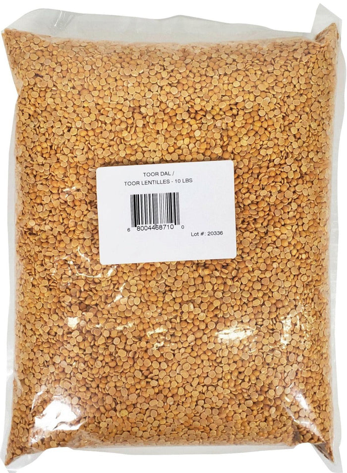 Toor Daal (Split Pigeon Pea) - Yellow Lentils