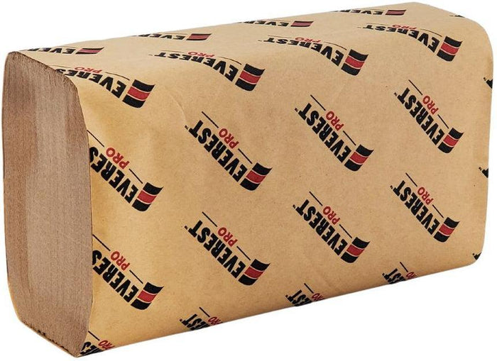 Everest Pro Single-Fold Paper Hand Towels - Kraft